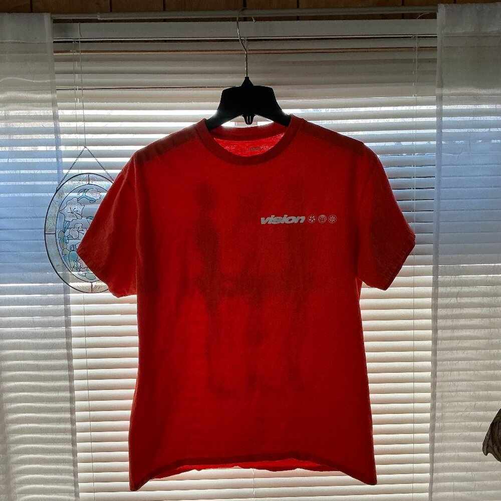 Orange y2k Vision tee